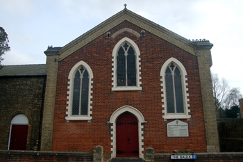 The Methodist Church from the front March 2010
